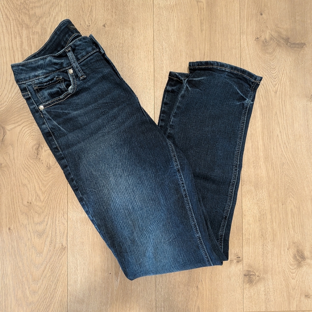 Silver Jeans Women's Dark Blue Skinny Jeans - Picture 4 of 4
